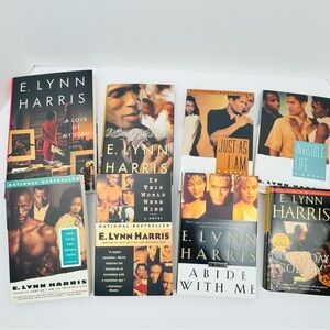 E. Lynn Harris book bundle. 8 books in total. 2 hardcover, 6 paperback books.